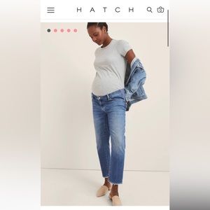 Hatch Boyfriend Maternity Jeans